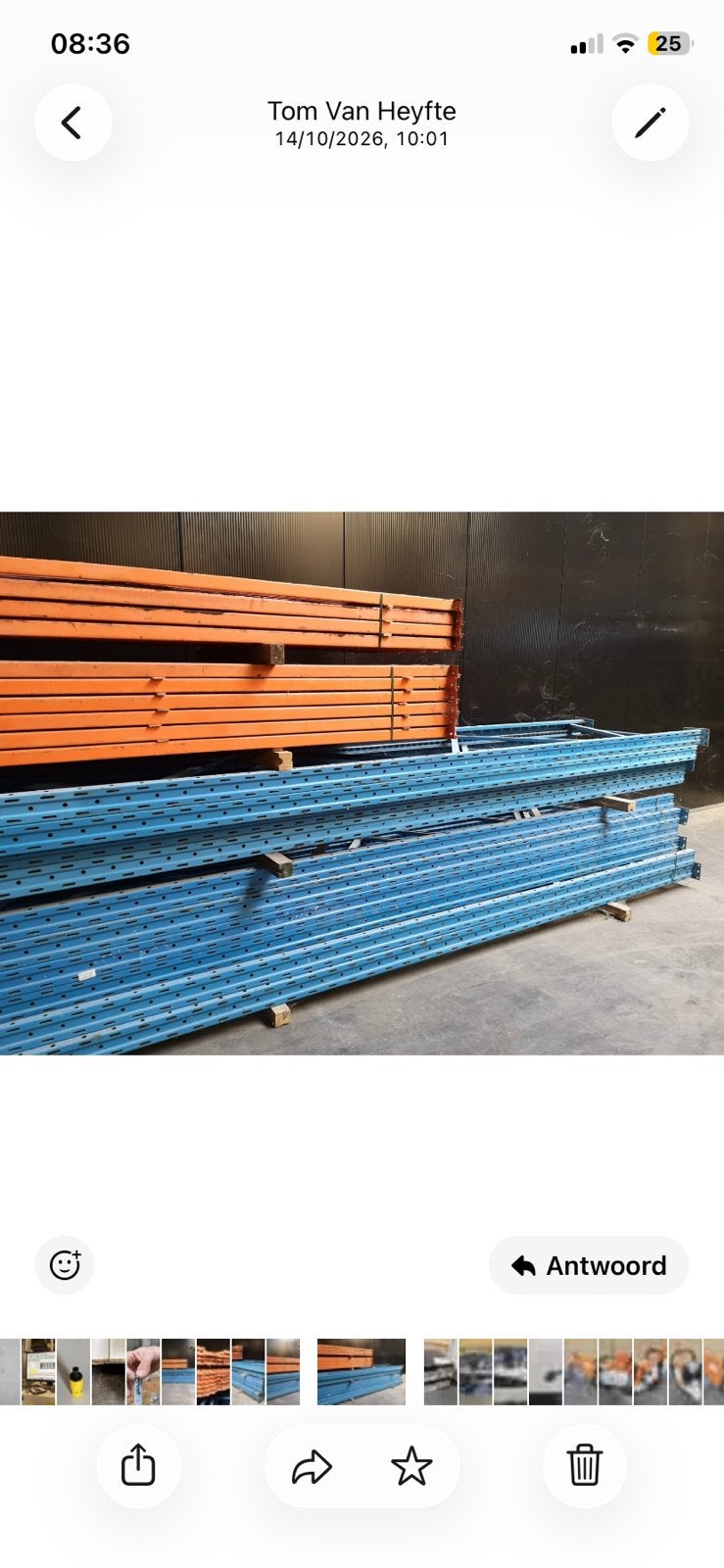 Palletstelling, Doe-het-zelf en Bouw, Ophalen, Zo goed als nieuw