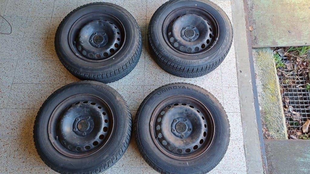 Jantes + pneus hiver Renault-Nissan 195/65 R15, 15 pouces, Pneus hiver, Véhicule de tourisme, Pneu(s)