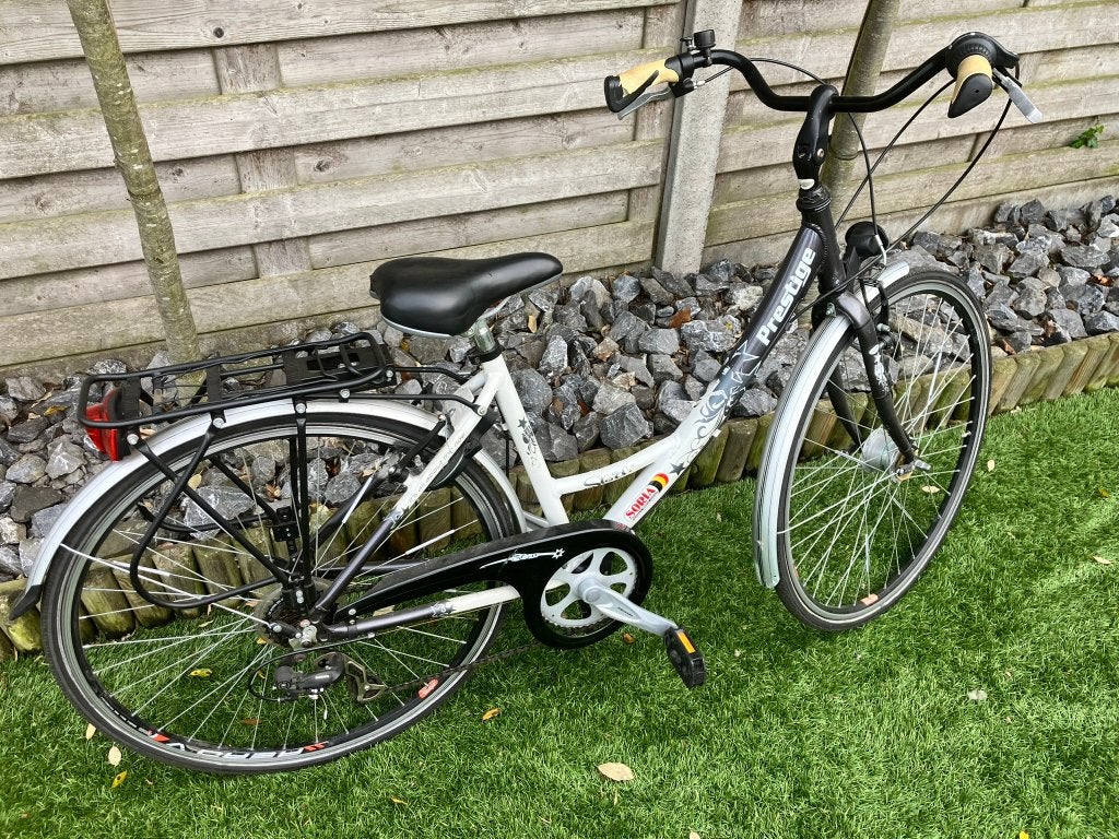 Damesfiets XS Prestige Star Alu frame (46) 28 inch, Moins de 47 cm, Enlèvement, Utilisé, Vitesses