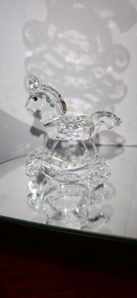 Swarovski Cheval à bascule – When We Were Young, Enlèvement ou Envoi, Comme neuf, Figurine