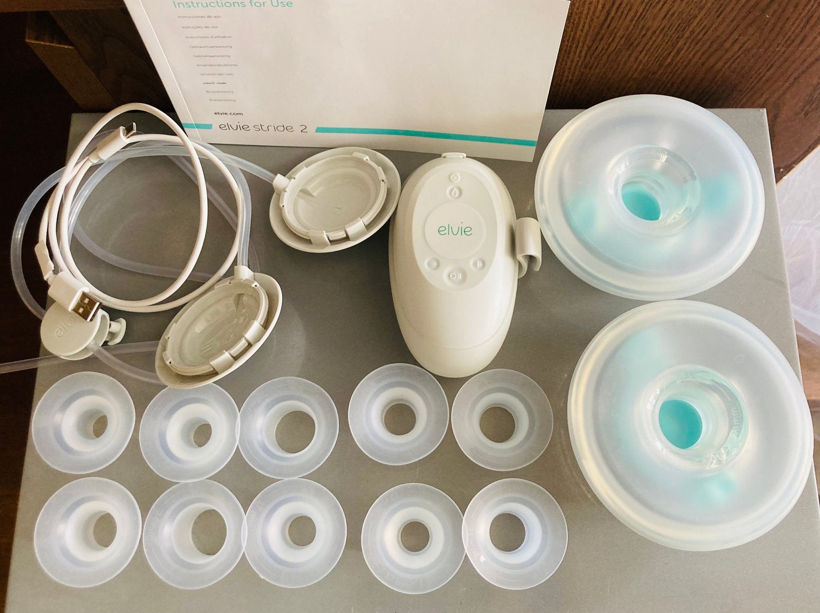 Borstkolf handsfree Elvie Stride 2.0 double, Kinderen en Baby's, Babyvoeding en Toebehoren, Ophalen, Borstkolf, Zo goed als nieuw