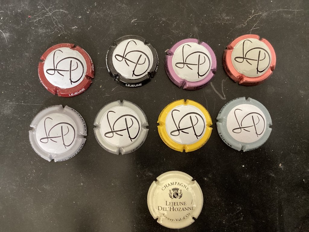 Champagne capsules lejeune del’hozanne, Verzamelen, Ophalen of Verzenden