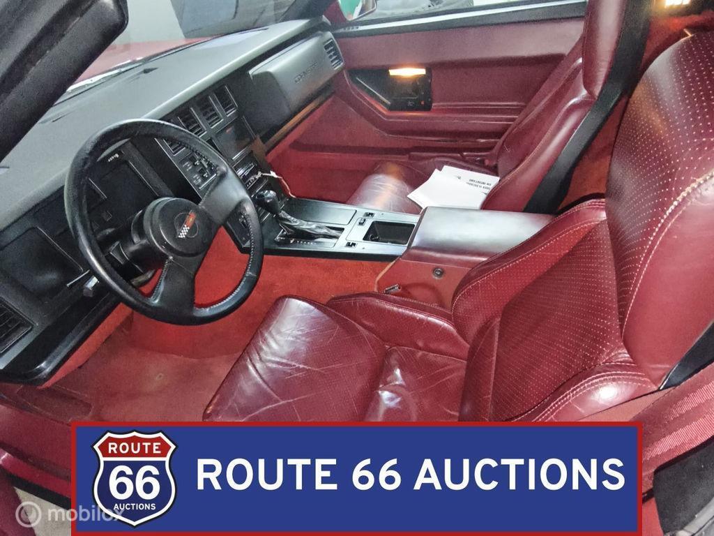 Chevrolet Corvette C4 | 1984 | Route 66 Auctions, Chevrolet, Zwart, Bedrijf, Handgeschakeld