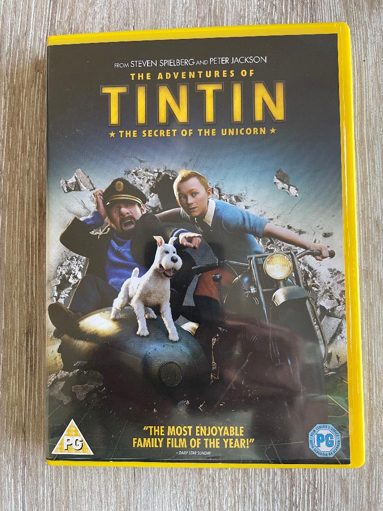 Dvd Kuifje , TinTin., Vanaf 6 jaar, Ophalen, Zo goed als nieuw