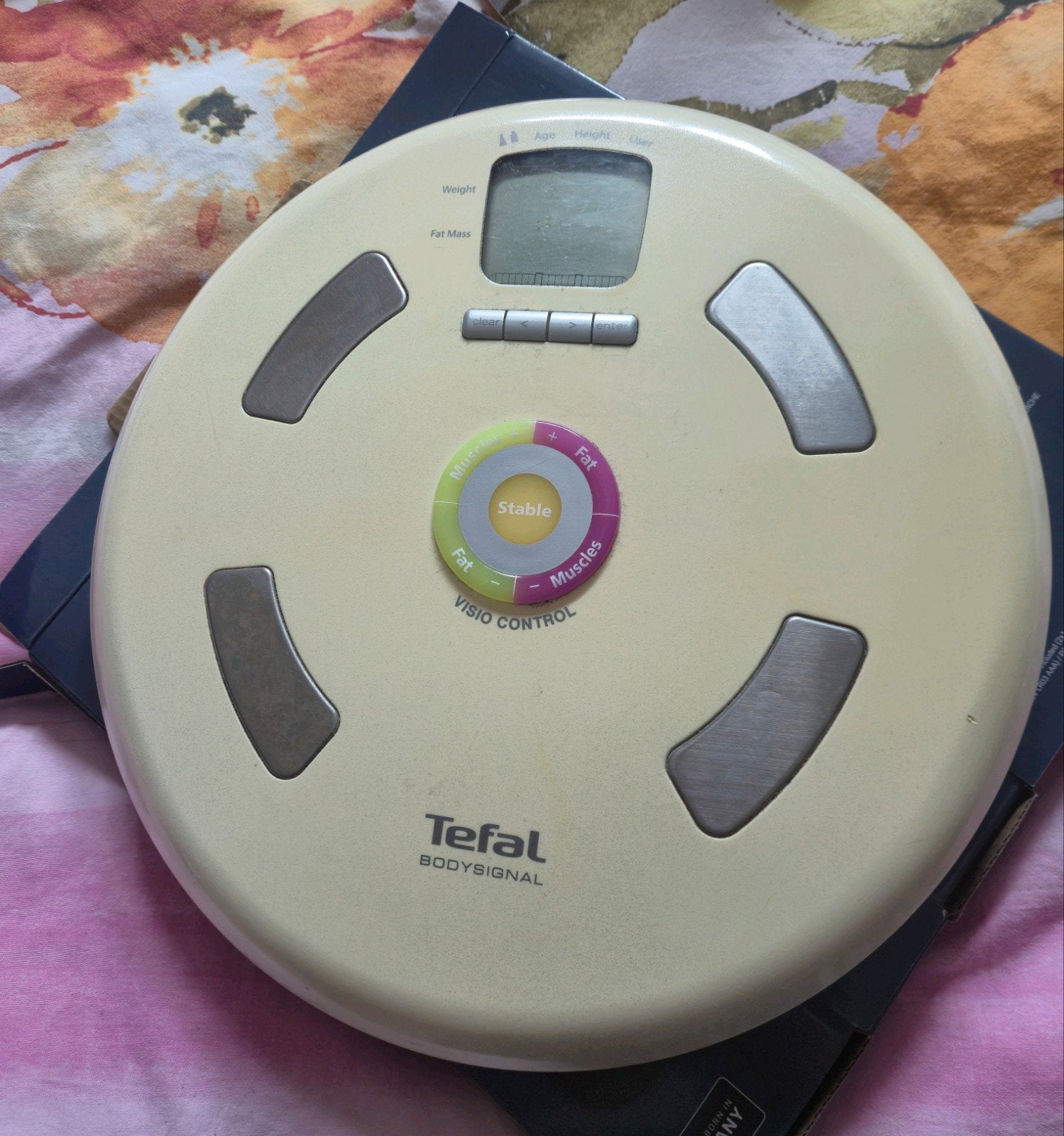 pese personne Tefal, Enlèvement