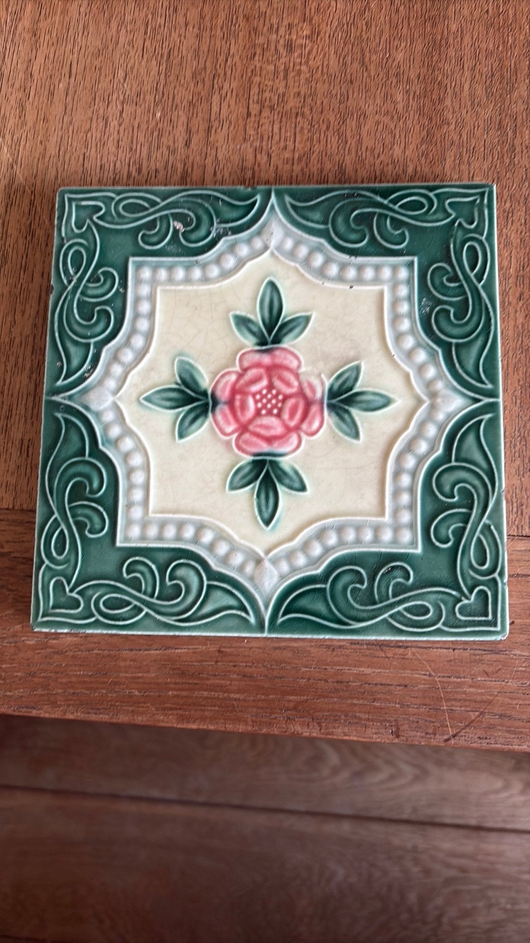Art deco tegel, Antiek en Kunst, Ophalen