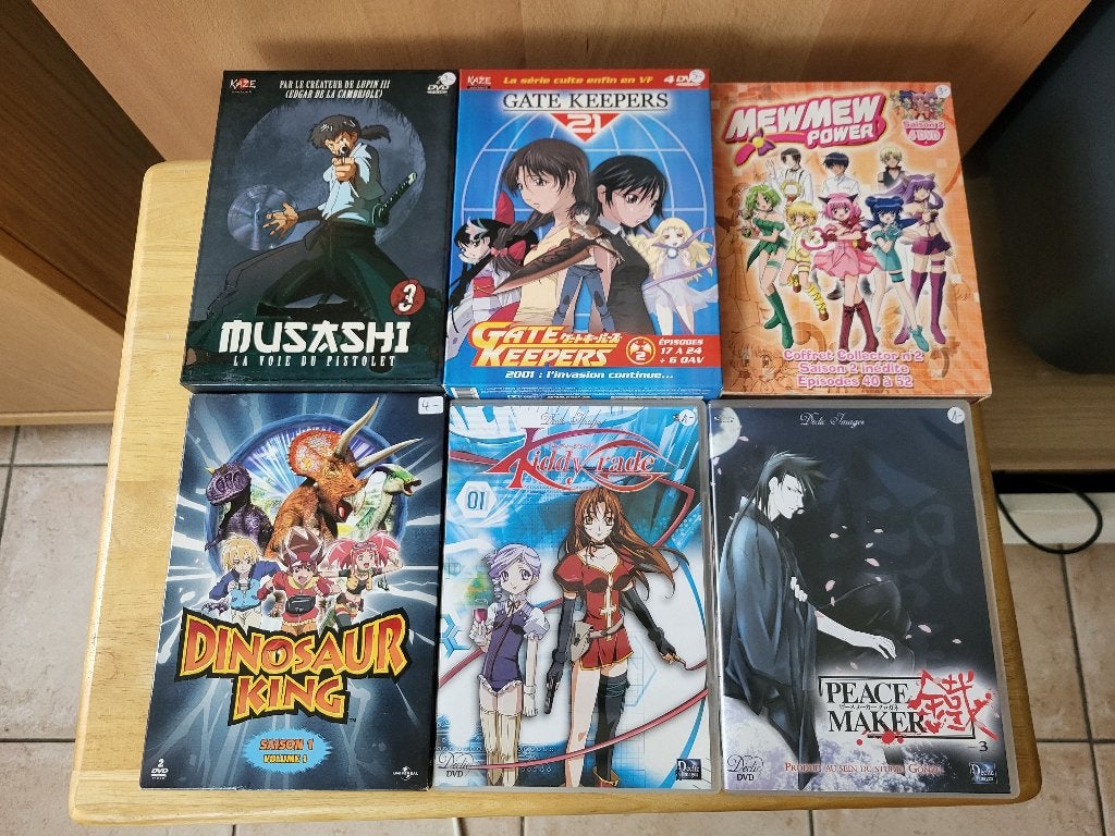 Lot DVD animes japonais, Enlèvement, Anime (japonais), Animation
