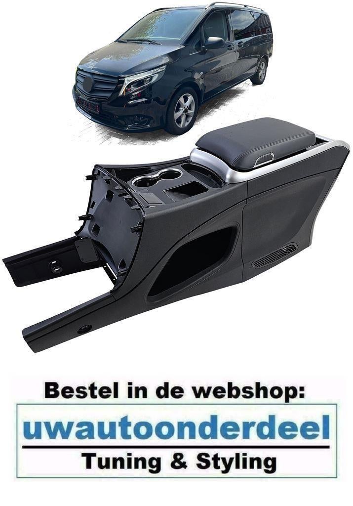 Middenconsole Armsteun Middenarmsteun Zwart Voor MB Vito W44, Verzenden