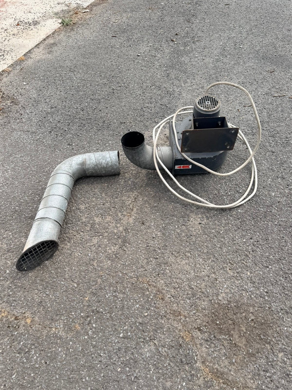 Uitlaatgasafzuiging voor voertuigen in een garage, Ophalen, Gebruikt