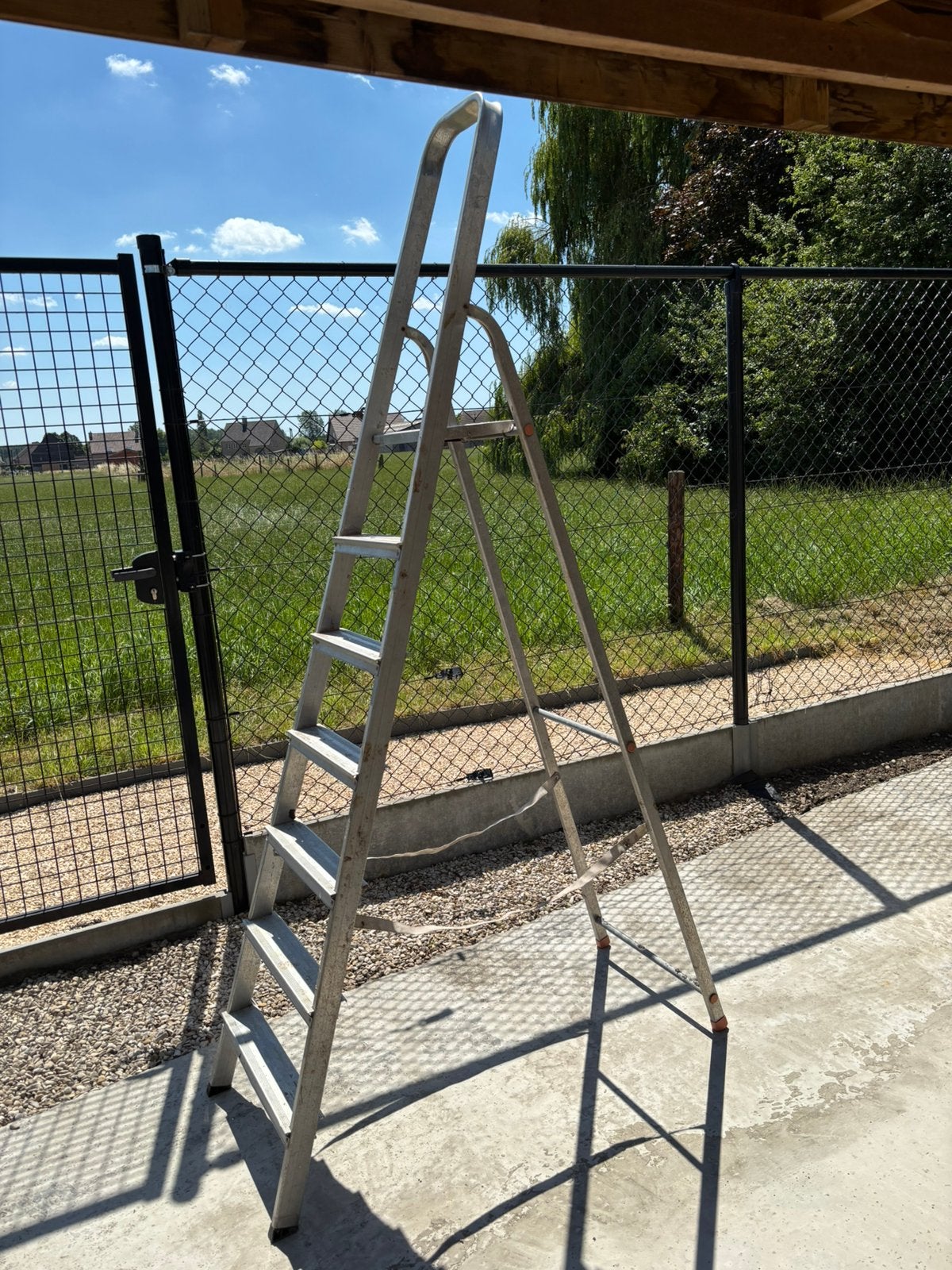 Ladder, Doe-het-zelf en Bouw, Ladders en Trappen, Ophalen, Gebruikt, Ladder