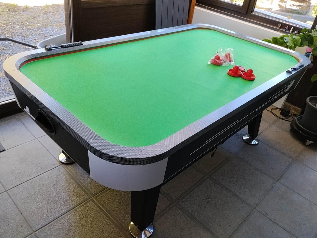 table-de-air-hockey, Ophalen