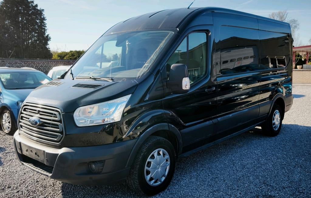🆕FORD TRANSIT L2H2_2.0TDCi(130CH)_2017💢EUR.6B_EQUIP_3 PL💢, Achat, Euro 6, Entreprise, 3 places
