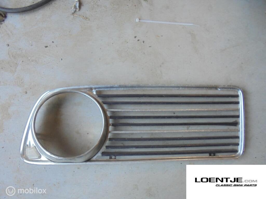 Grille rechts BMW 02 chroom 2002 1802 1602 etc, Enlèvement ou Envoi, Utilisé, BMW, BMW