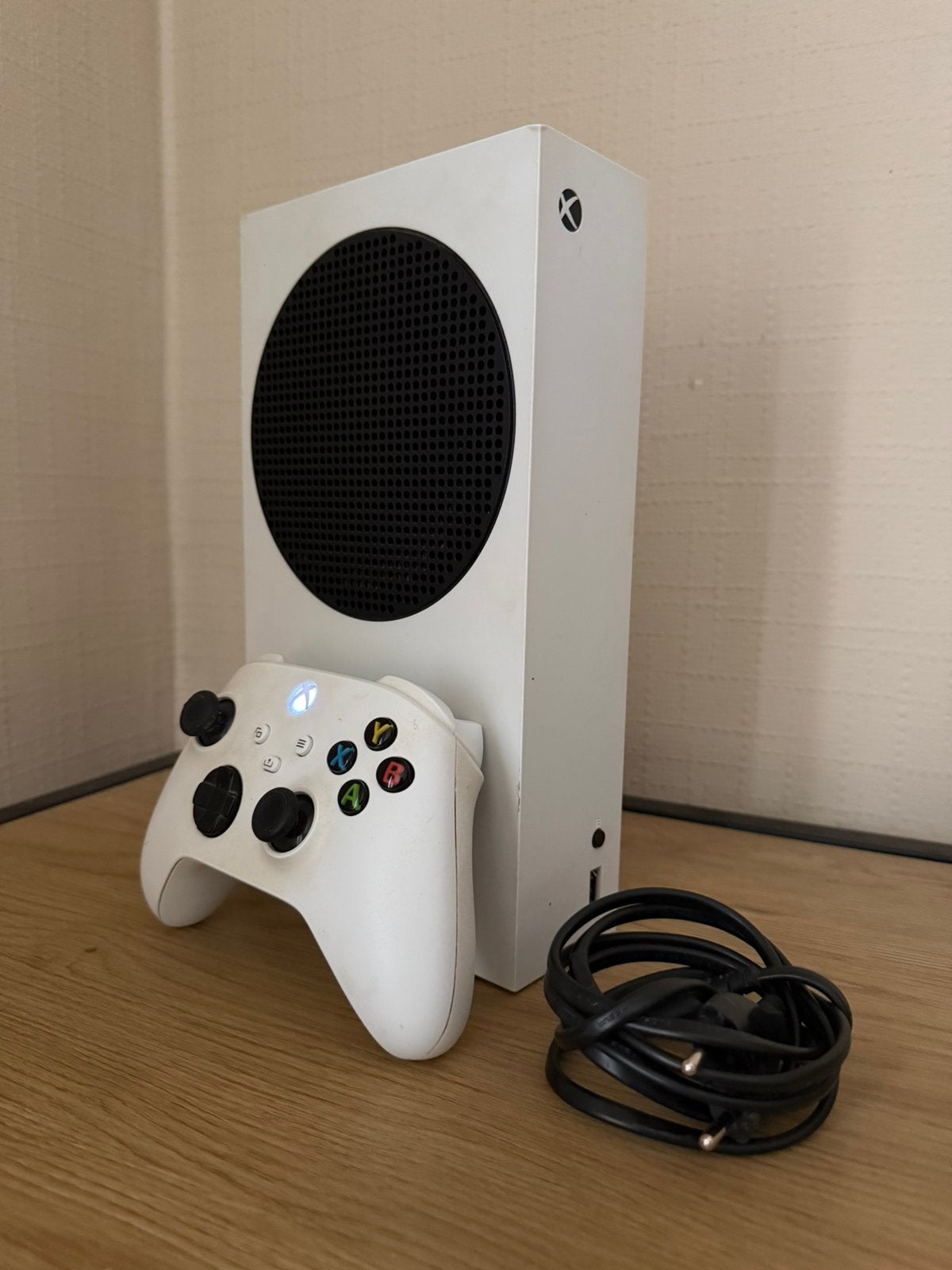 Xbox Series S + originele controller, Games en Spelcomputers, Ophalen of Verzenden, Zo goed als nieuw, Xbox Series S