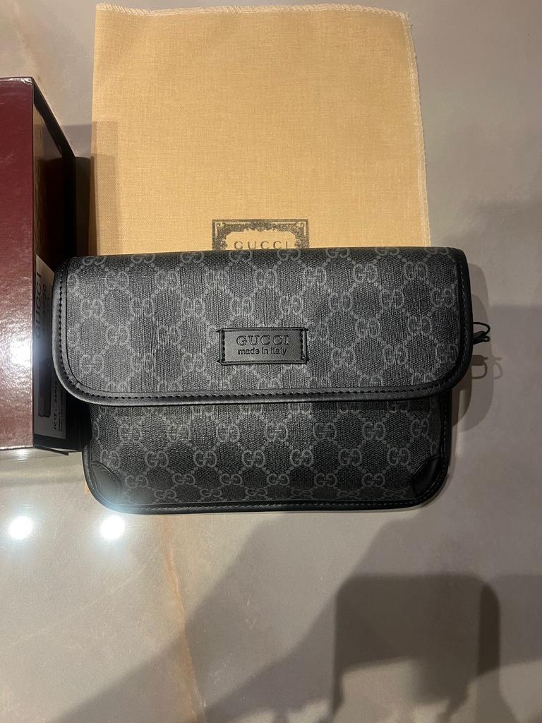 Sacoche banane Gucci noir, Ophalen of Verzenden, Zo goed als nieuw, Zwart