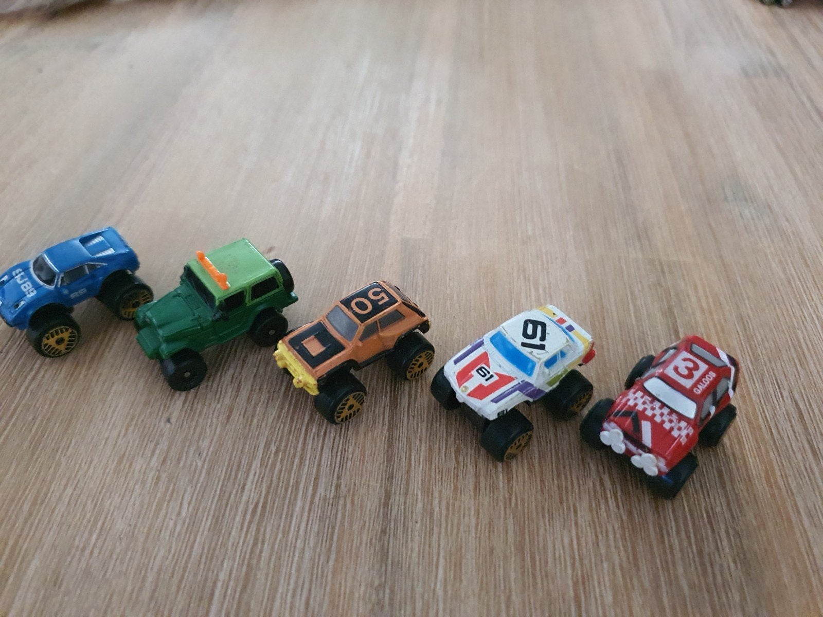 Micro machines galoob 80s jeep set, Enlèvement