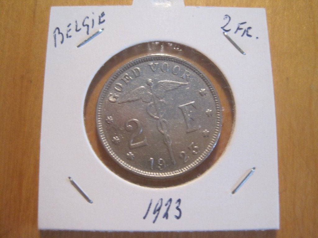 2 francs munten Belgie, Timbres & Monnaies, Envoi, Autre, Série