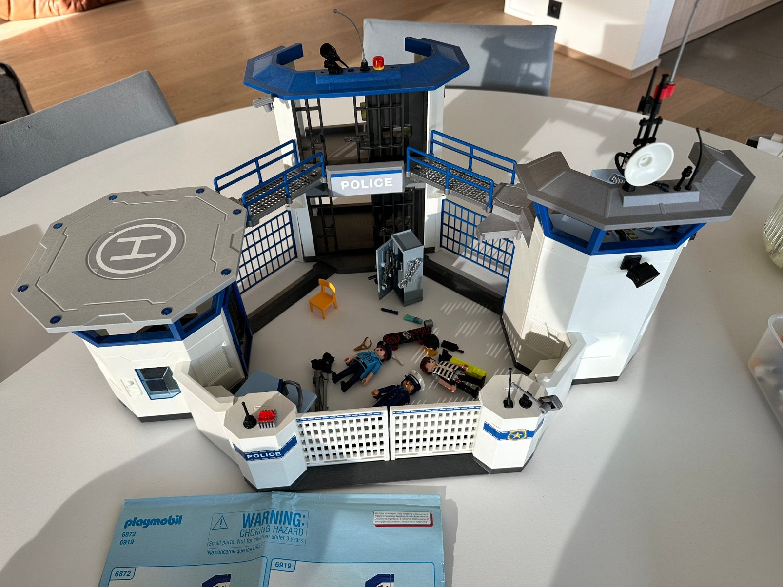Playmobil politiekantoor 6919, Kinderen en Baby's, Gebruikt, Gebouw, Complete set, Ophalen of Verzenden