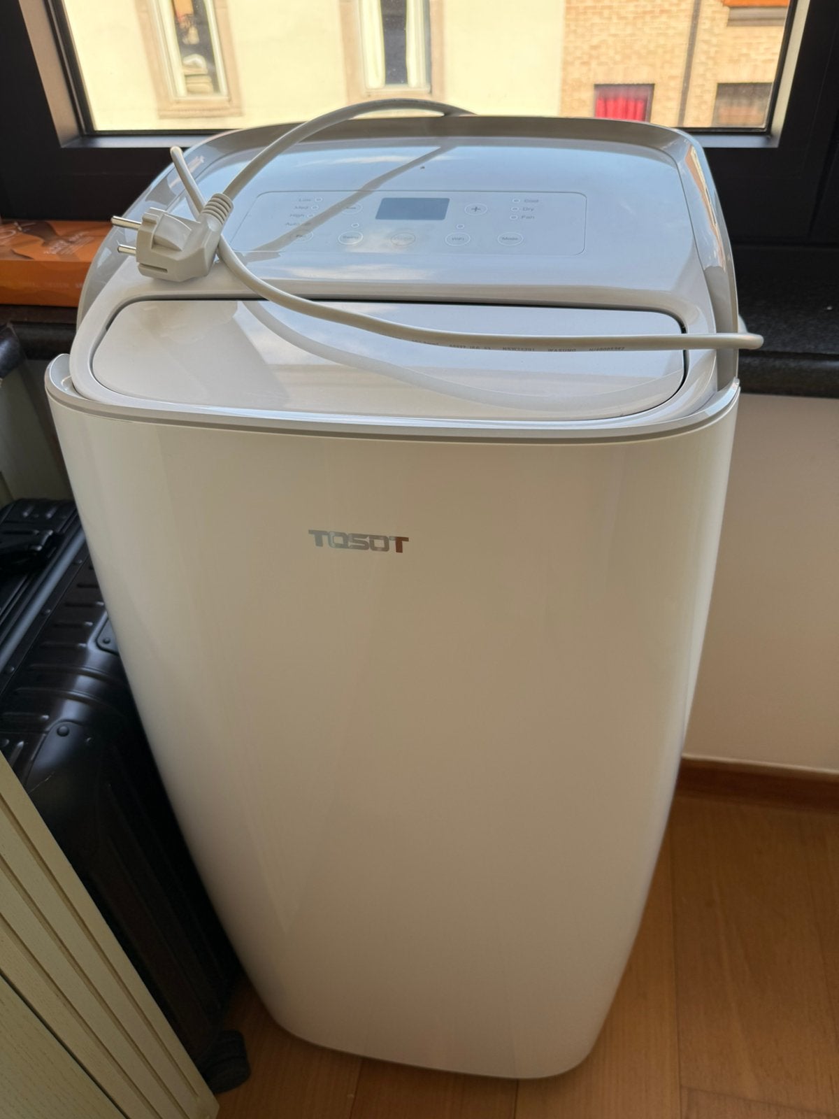 Tosot Mona 20 mobiele airco – 3,5 kW / 12.000 BTU, Ophalen, Ventileren, Zo goed als nieuw, Afstandsbediening