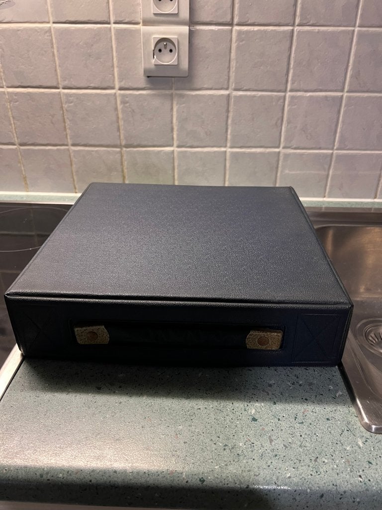 Vintage Typmachine Mercedes in tas, Geen idee, Ophalen of Verzenden, Zo goed als nieuw, Geen idee