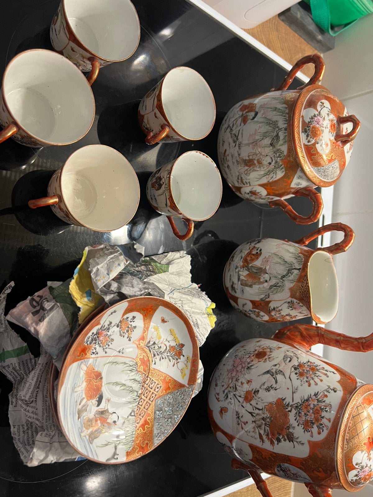 Chinees  setje, Antiquités & Art, Antiquités | Services (vaisselle) complet, Enlèvement