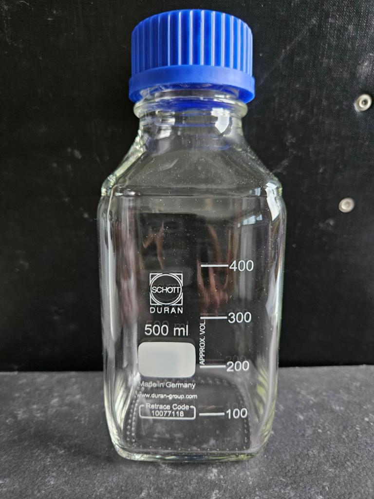 Lot de 10 flacons Duran Schott 500ml avec bouchons – Neufs, Enlèvement ou Envoi, Neuf