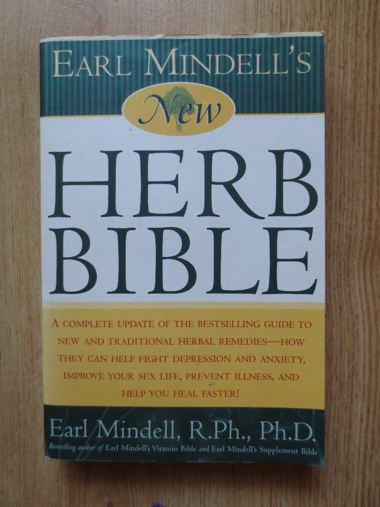 Earl Mindell's New Herb Bible, Livres, Santé, Diététique & Alimentation, Enlèvement ou Envoi, Comme neuf, Plantes et Alternatives