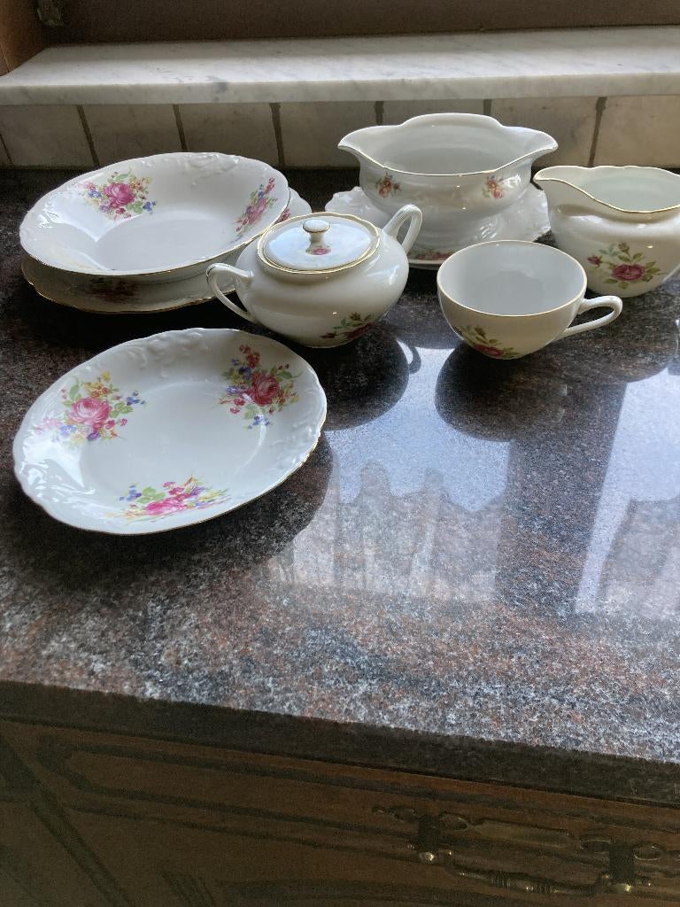 eetservies, Ophalen