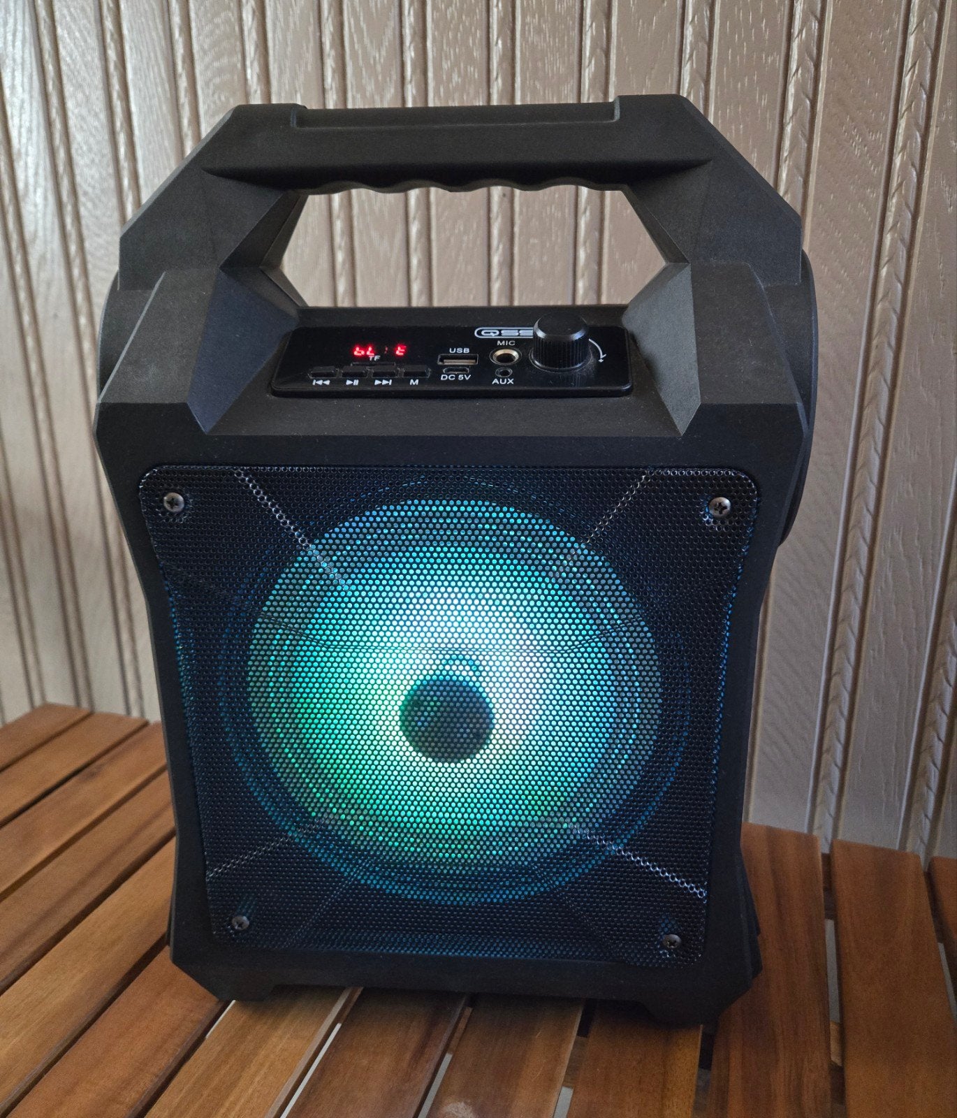 Partybox bluetooth usb radio fm Auxiliaire micro, Enlèvement ou Envoi