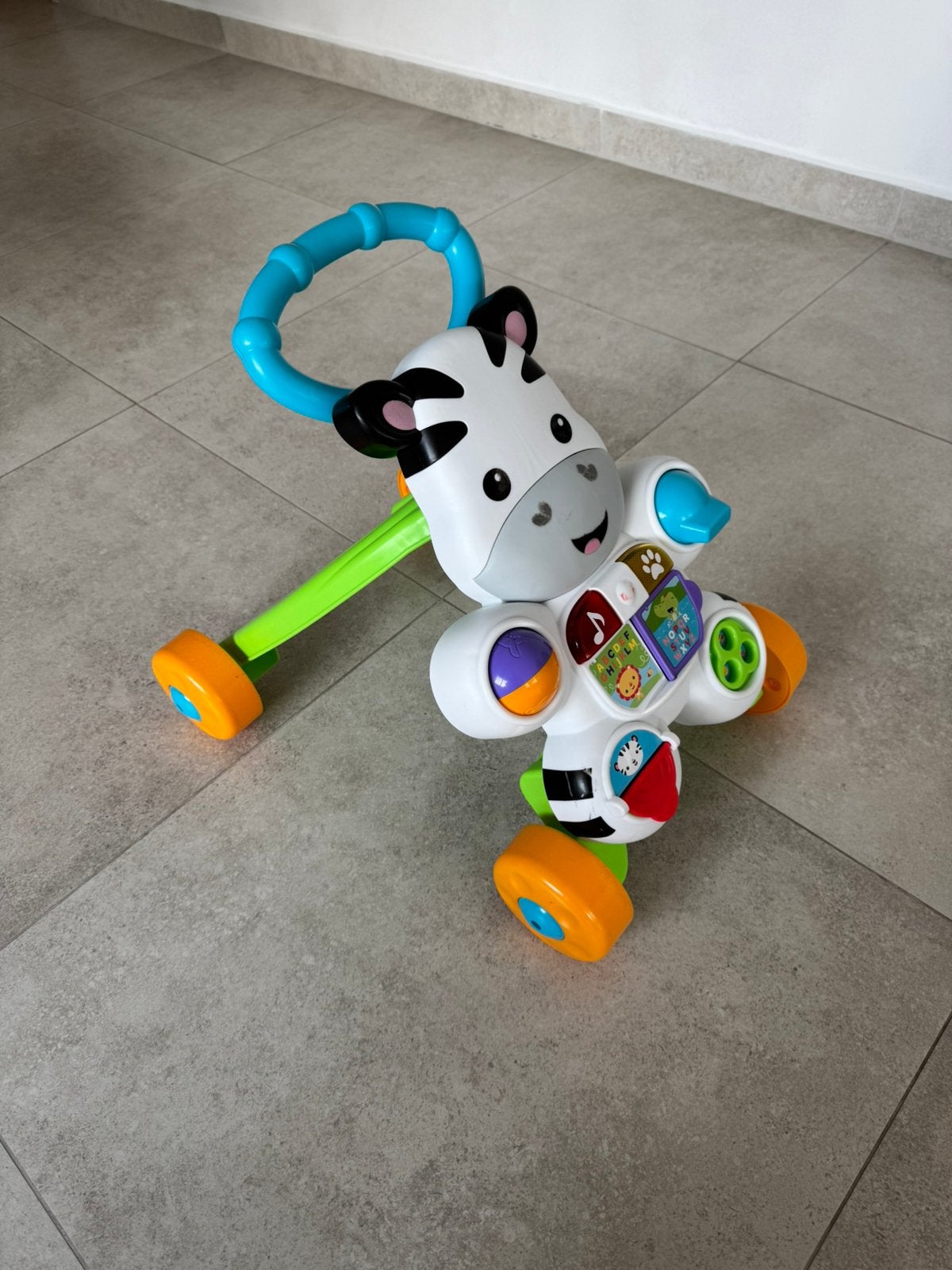 Fisher Price zebra loopwagen, Ophalen, Zo goed als nieuw