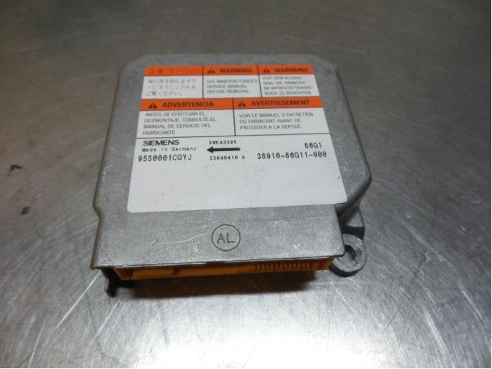 Module airbag d'un Suzuki Ignis (Ignis H. 03-), -, 3 mois de garantie, Utilisé, -