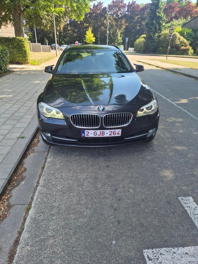 Bmw 520d break, Auto's, BMW, Particulier, 5 Reeks, Regensensor, Zetelverwarming, Diesel, Break, Automaat, Blauw, Blauw, Ophalen