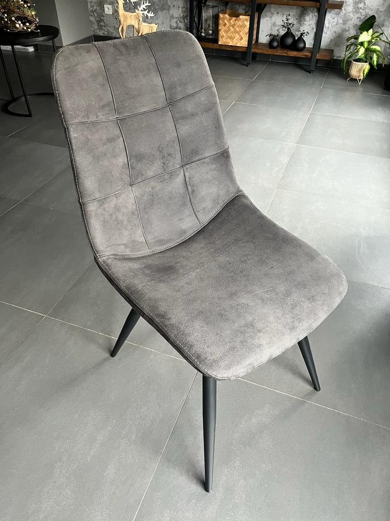 Stoelen Maxfurn, Huis en Inrichting, Stoelen, Ophalen, Zo goed als nieuw, Zwart, Stof