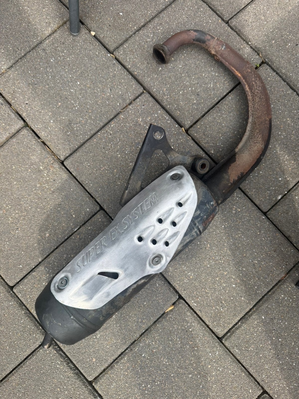 Uitlaat MBK rocket booster, Ophalen of Verzenden, Gebruikt, Yamaha