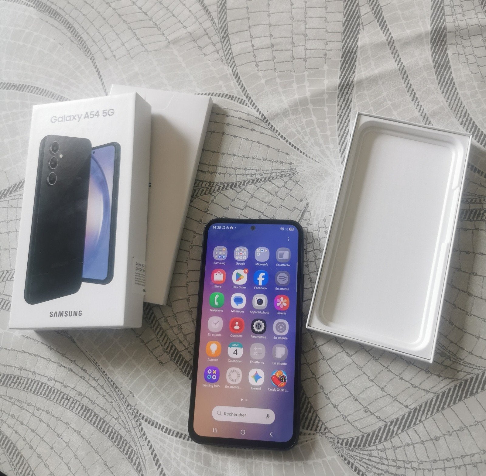 Samsung Galaxy A54 5G 128 GB zwart (geweldig grafiet), Ophalen, Zo goed als nieuw