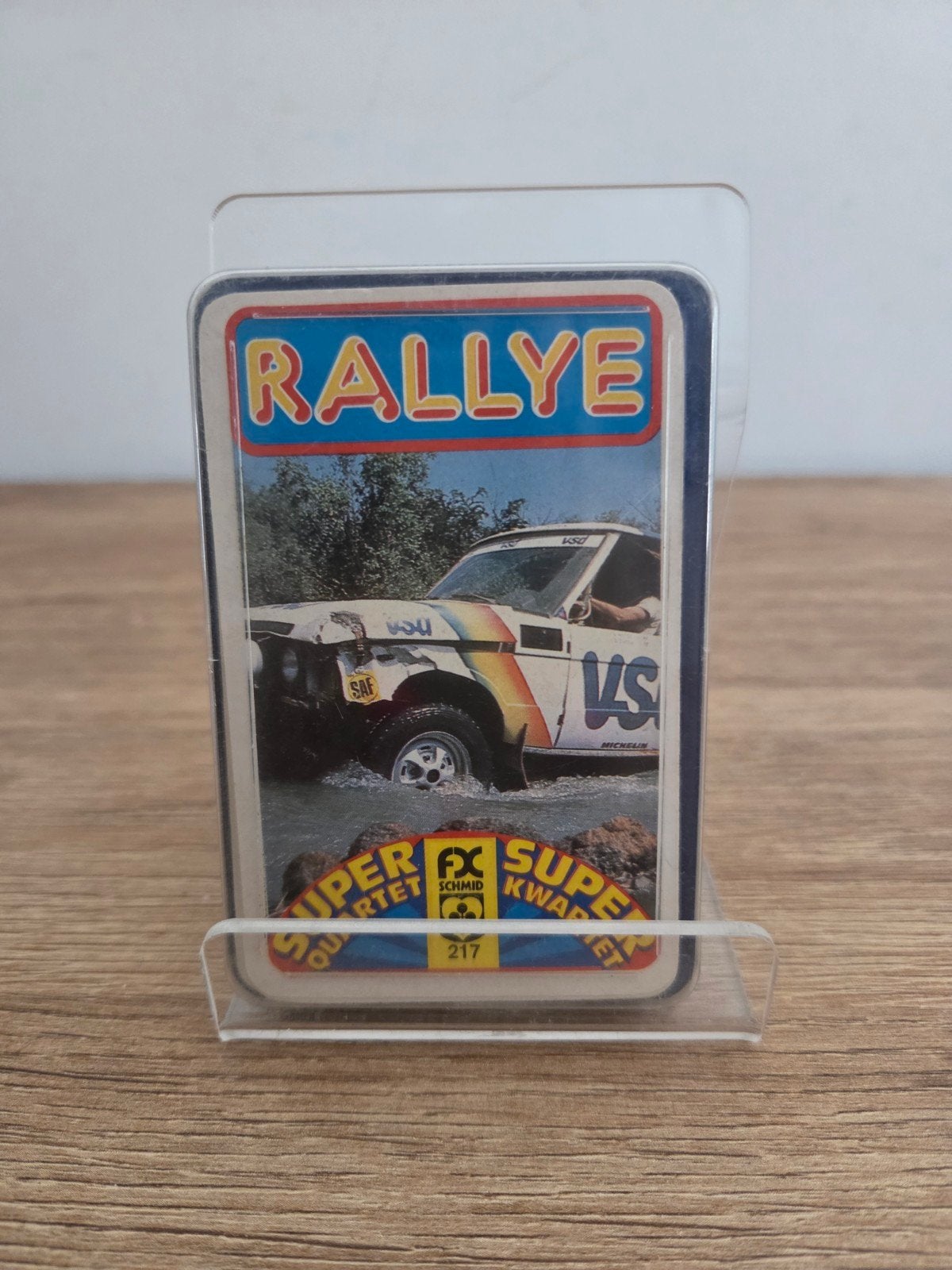 Super Kwartet – Rallye (FX Schmid), Collections, Cartes à jouer, Jokers & Jeux des sept familles, Jeu(x) des sept familles, Enlèvement ou Envoi