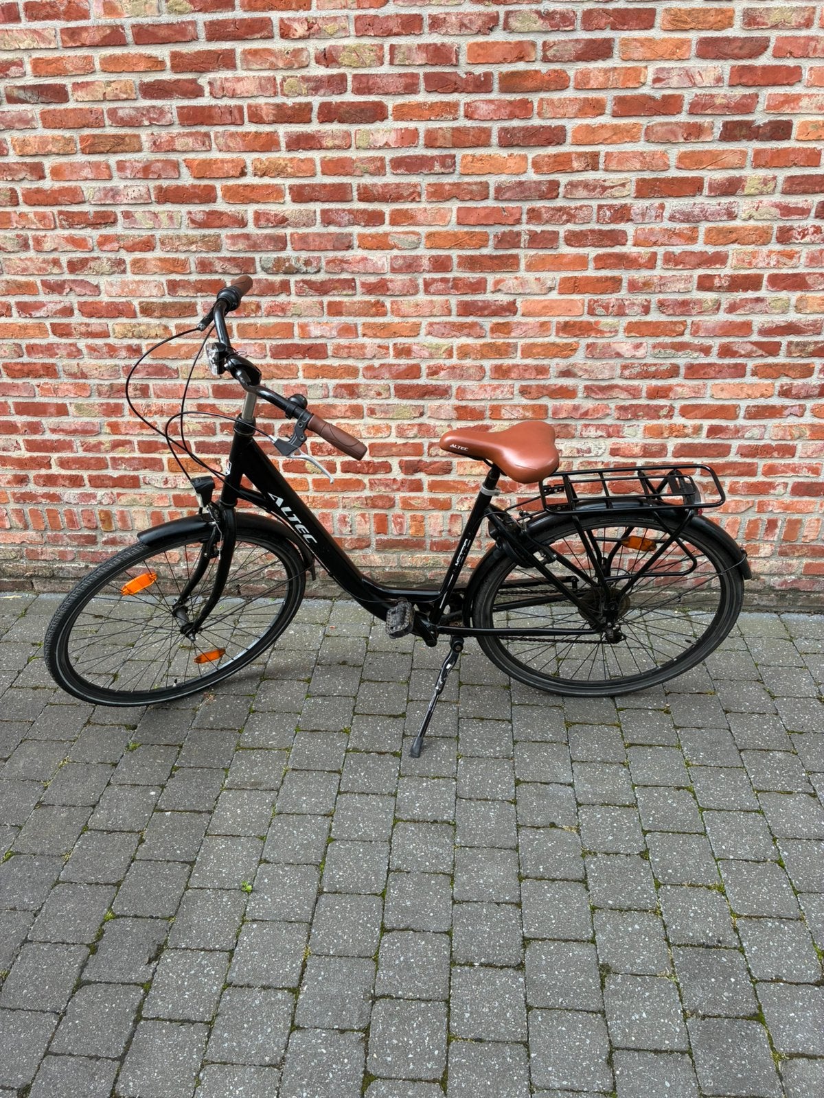 Damesfiets, Fietsen en Brommers, Fietsen | Dames | Omafietsen, Ophalen, Gebruikt, Velgrem, 47 tot 50 cm