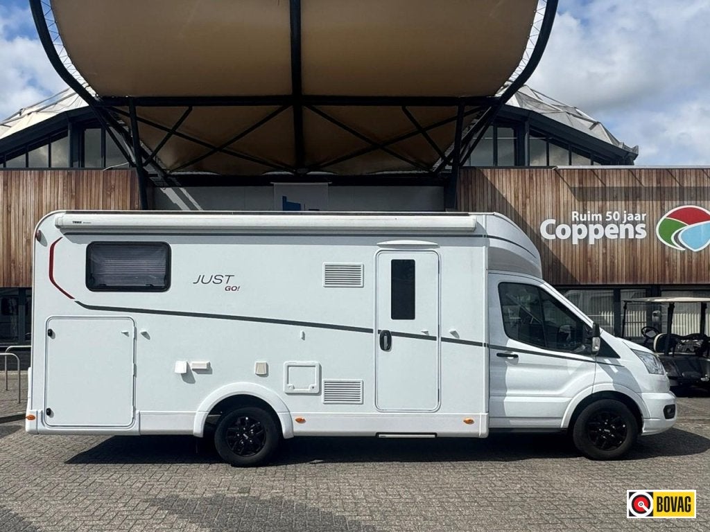 Dethleffs Just Go 7055 EB, Ford, Caravanes & Camping, Jusqu'à 4, Toilette à cassette, Diesel, Automatique