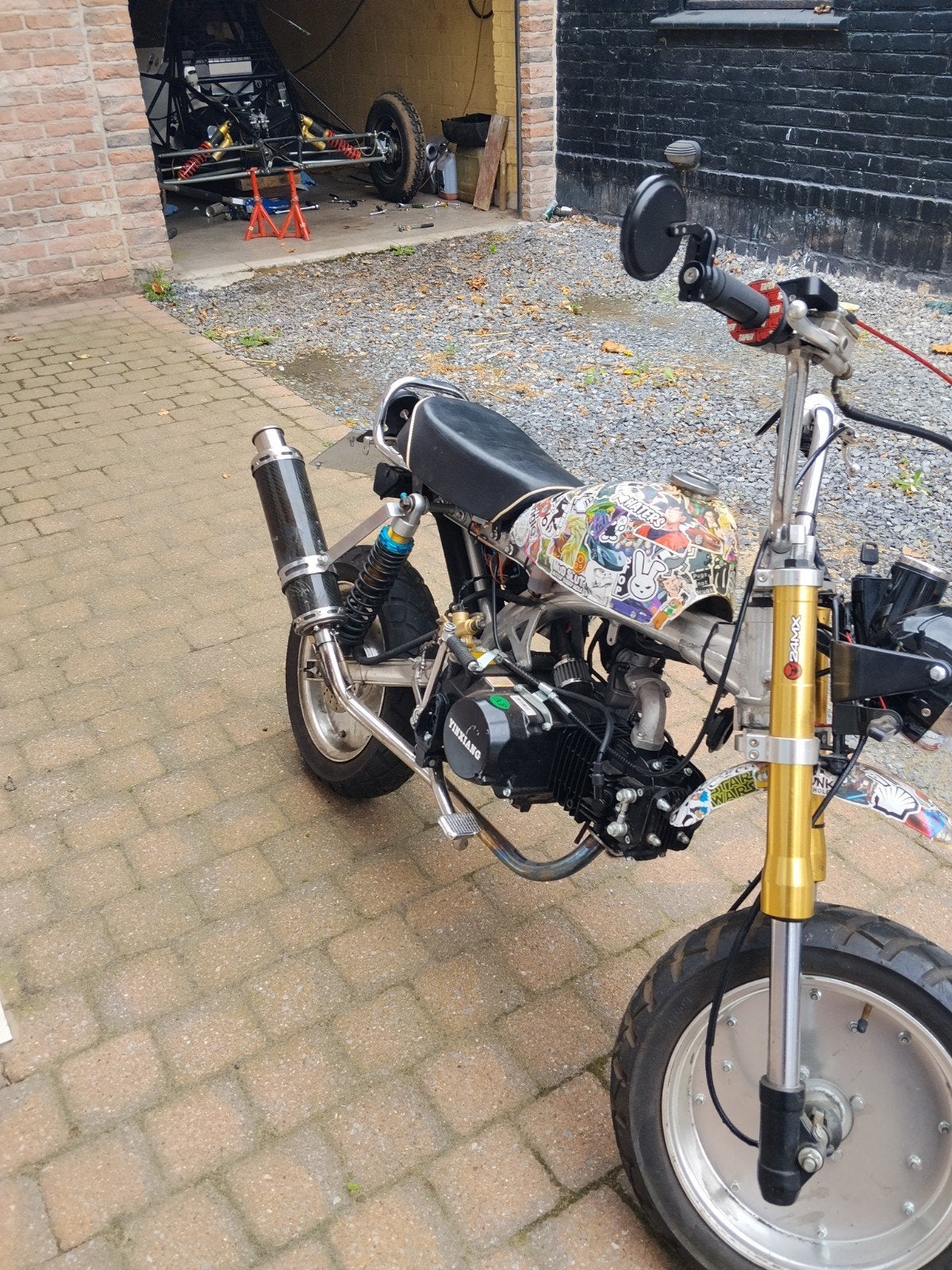 monkey 125cc, Ophalen, Gebruikt, Overige typen, Replica honda