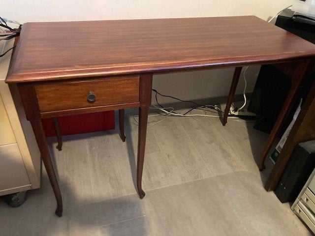 kleine bureau, Overige typen, 48 cm, Hout, Bruin