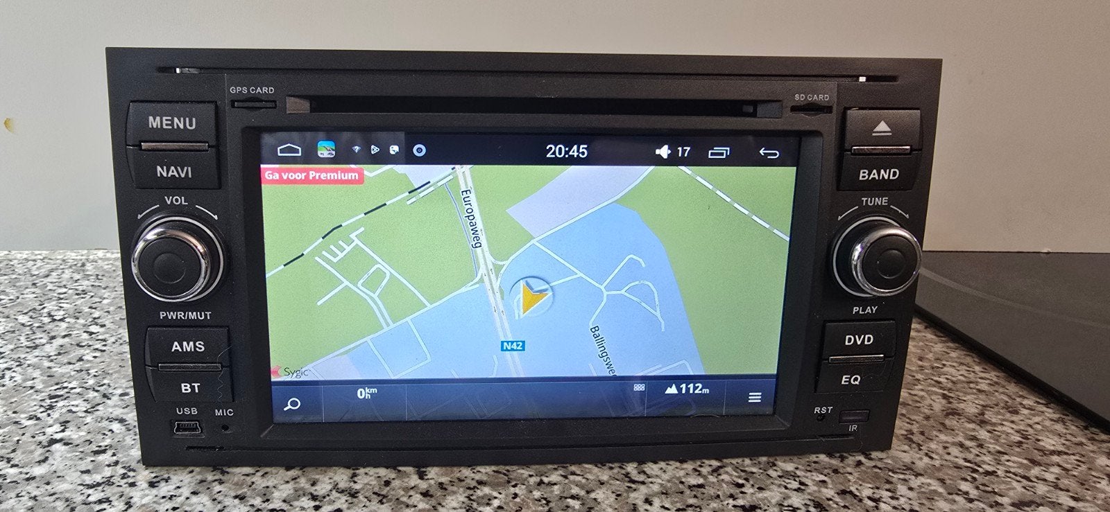 radio/cd/gps ford transit, Caravanes & Camping, Camping-car Accessoires, Enlèvement ou Envoi