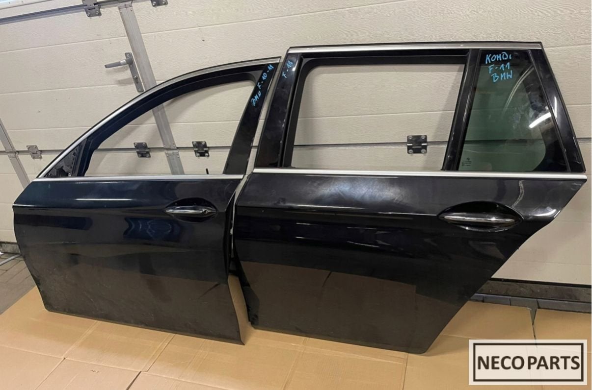 BMW 5 F10 F11 PORTIER DEUR VOOR LINKS ACHTER LINKS 475, Arrière, -, Haillon arrière, Utilisé