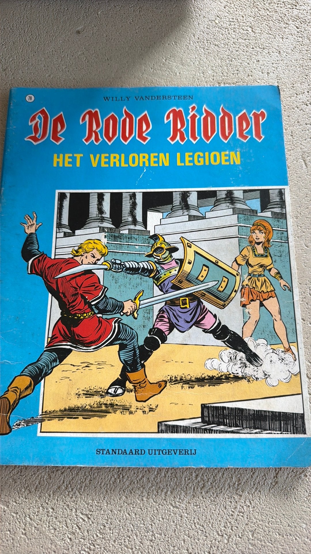 de rode ridder het verloren legioen, Enlèvement ou Envoi, Utilisé, Fiction général