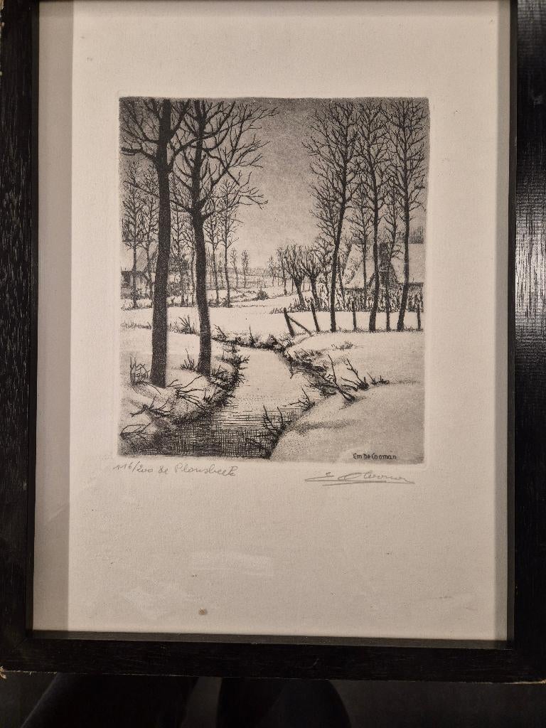 emiel de cooman, Enlèvement