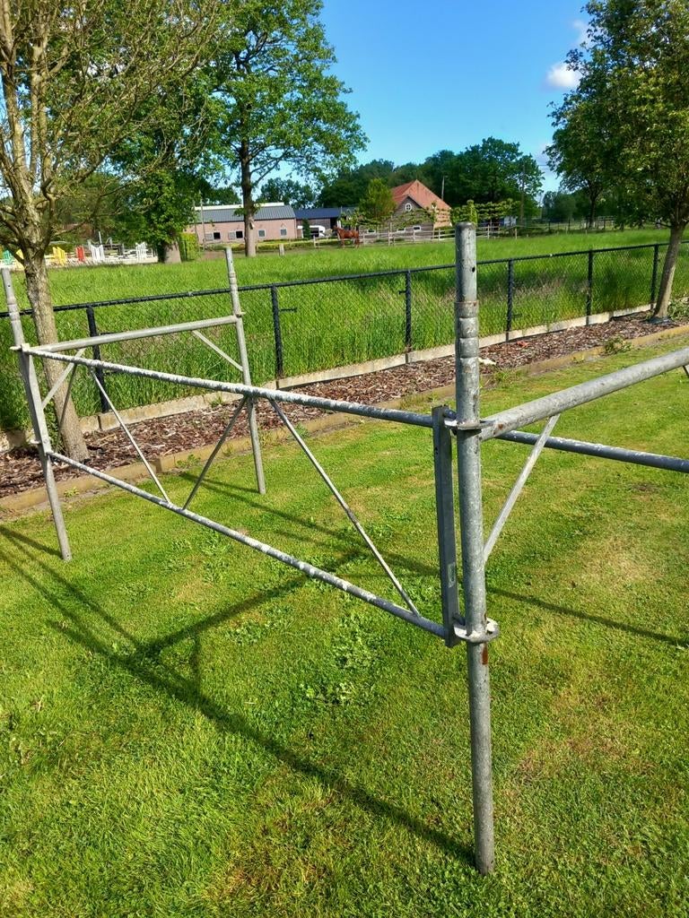 Gegalvaniseerde stelling, Ophalen