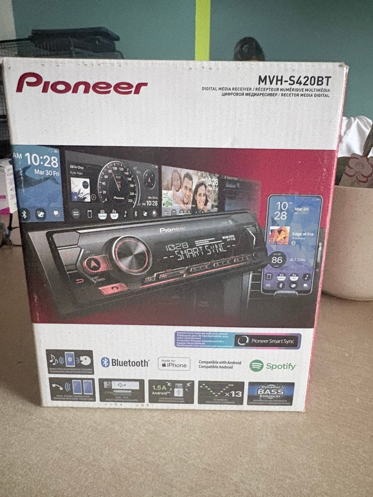 Pioneer MVH-S420BT, Enlèvement, Comme neuf