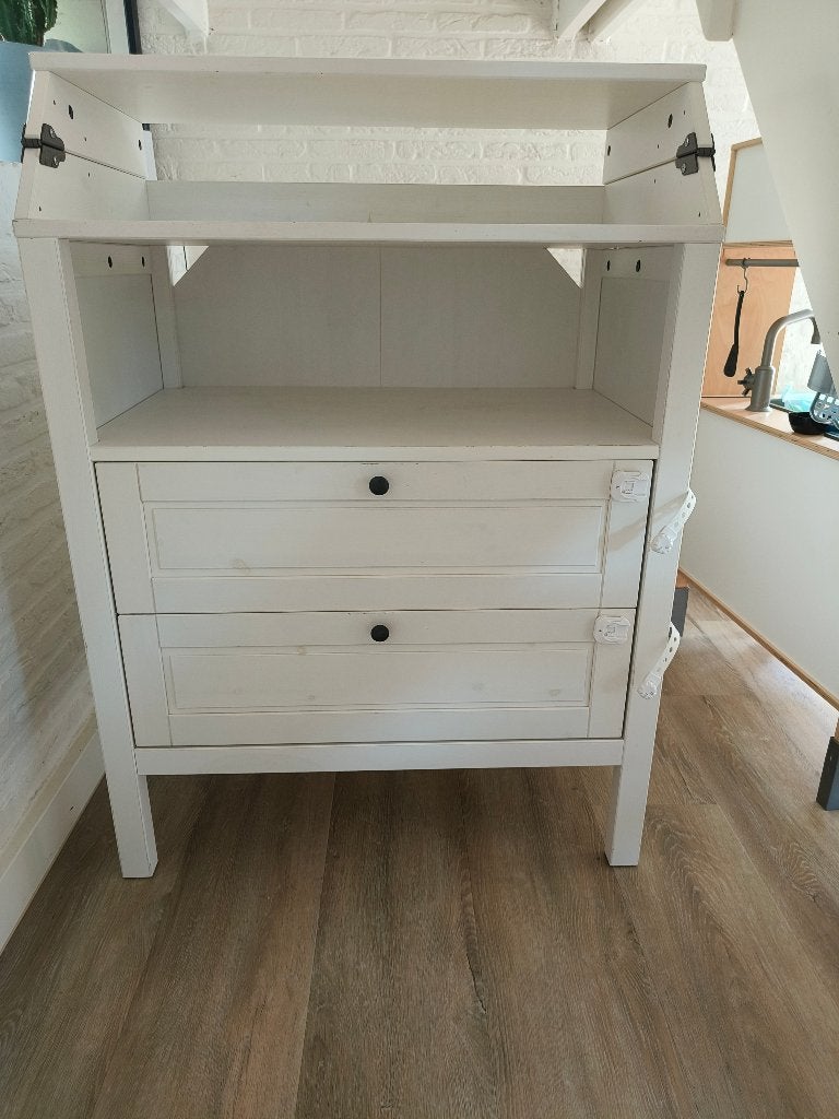 Luiertafel met lades, Kinderen en Baby's, Ophalen, Gebruikt, Kast