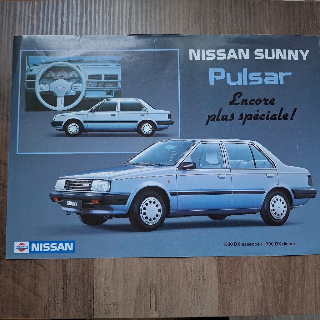 NISSAN  SUNNY  PULSAR  Encore plus spéciale!   1/85, Ophalen of Verzenden, Nieuw, Nissan