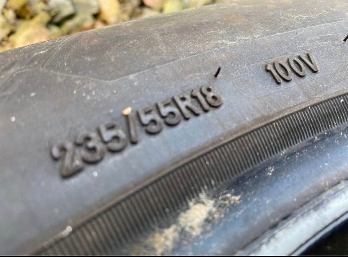 235 / 55 R 18 100v     4x PNEUS ETE GOODYEAR, Enlèvement, Pneu(s)