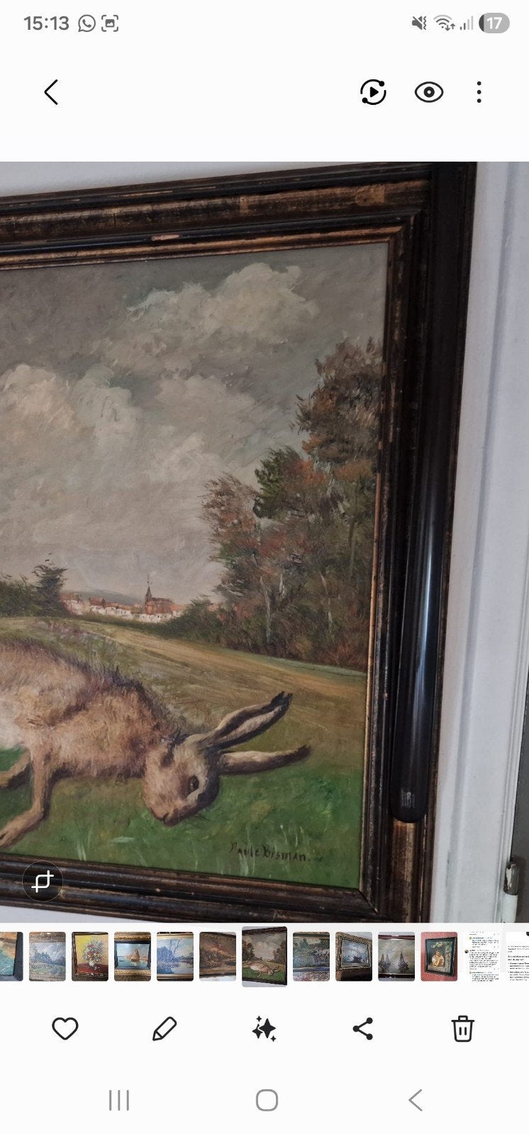 25 schilderijen te koop, Ophalen
